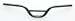 REDLINE Junior Cruiser Handlebar 3.5" Rise Aluminum Black