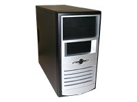 Foxconn 3GTW-001 - Mini tower - micro ATX - power supply 300 Watt - USB/Audio