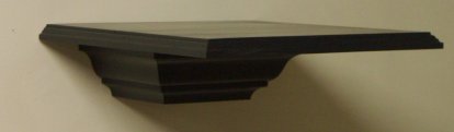 (SH-14) Home Theater Speaker Shelf - Large Size, wall or surface mount with only five screws, 10 3/4