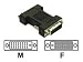 Cables To Go - 27602 - DVI-D M/F Video Adapter