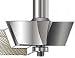 MLCS Raised Panel Router Bit: 67.5 Degree Shaker Bevel Profile