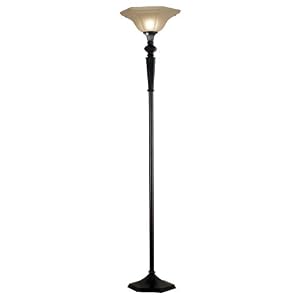 Kenroy Home 20614ORB Chesapeake Torchiere, Oil Rubbed Bronze