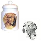 Dalmatian, Cookie Jar, Porcelain by Rosalinde (10' X 7')