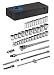 Armstrong 15-700 42pc 3/4 Drive 12pt Fractional Ratchet/Socket Set