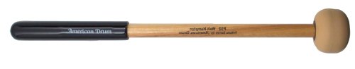 MusicalInstruments: American Drum Single Walt Hampton Series Rubber Mallet