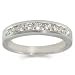 CleverEve's Channel-Set Diamond Ring in Platinum