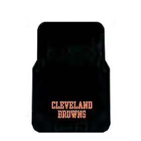 2 Universal Front Floor Mats NFL Cleveland Browns