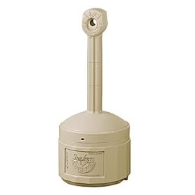 Smokers Cease-Fire Cigarette Butt Recepticle - Adobe Beige - 26800B, by Just Rite - Just Rite - 26800B