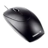Optical Mouse with Scroll Wheel PS2/USB Business Std Design Black