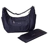 Lillebaby Stockholm Diaper Bag in Midnight Black