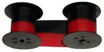 Lathem Time 2-Color Replacement Ribbon for 1221 & 4001 Time Recorders, Blue/Red Ink (7-2CN)