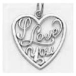 Childrens Toyshop  Jewelry : I Love You Charm
