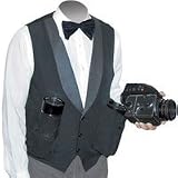Adorama Black Tuxedo Vest XX-Large, fits US Size 54 - 56.