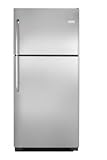 Frigidaire FFHT2126LS, Top Freezer20.6 Cubic Ft Refrigerator, Stainless Steel