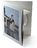 DVD JakeBox with window, white, set of 100