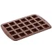 WILTON BROWNIE BITE 24CAV SQ SIL MOLD 2105-4923