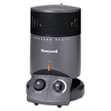 Mini-Tower 1500W Heater Fan, Plastic Case, 8-7/8 x 9-3/4 x 12-1/2, Charcoal Gray (HWLHZ2200);