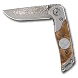 3-3/4 Damascus Folder Knife
