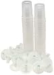 3M 16114 3M PPS Mini Lids and Liners, 6 fl oz, 50 per kit
