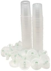 3M 16114 3M PPS Mini Lids and Liners, 6 fl oz, 50 per kit