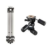 Bogen - Manfrotto 3005N - 3001N Tripod with 3030 Pan/Tilt Head with Quick Release Plate
