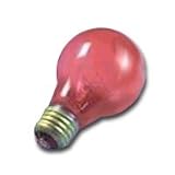 Sylvania Lighting 25w/red/a19 Red Colored Light Bulb 25w(pack of 6)