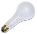 200 watt 130 volt A23 Medium Screw (E26) Base Long-Life Frosted Incandescent Trojan Light Bulb