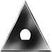 Hyde Tools Triangle Scraper Blade 10420