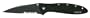 Kershaw Ken Onion Black Leek Serrated Folding Knife with Speed Safe