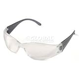 Safety Glasses Clear Lens Clear/Black Frame