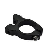 Rack Mount Seatpost Clamp 34.9 Black Alloy