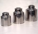 Stainless Steel Tea Canisters - Keep Tea Leaves Fresh!