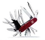 Victorinox Knives CyberTool 41, Translucent Ruby, 91mm