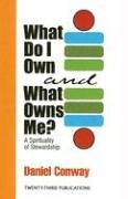 What Do I Own and What Owns Me?: Spirituality of Stewardship