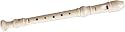 Yamaha 20-Series 3-Piece C-Soprano Recorder (Baroque-English Fingering, Ivory)
