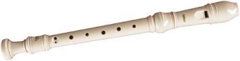 Yamaha 20-Series 3-Piece C-Soprano Recorder (Baroque-English Fingering, Ivory)