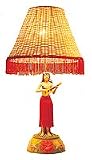 Vintage Motion Hula Lamp / Girl With Ukulele