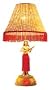 Vintage Motion Hula Lamp / Girl With Ukulele