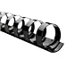 GBC CombBind Binding Spines, 0.625-Inch Spine Diameter, Black, 125 Sheet Capacity, 25 Spines (4090046)