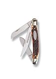 Winchester Knives Winch 3 Bld Ersatz Stg Stckmn Clm Folding Knife