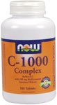 C-1000 Complex by NOW Foods - (1g - 180 Tablets)