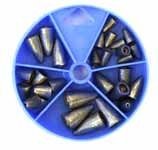 SportingGoods: Sinker Assortment Worm Weight 27pcs