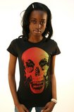 TANK THEORY - GEISHA SKULL S/S NOVELTY T-SHIRT