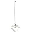 Handcrafted Hollow Heart Pregnant Belly Ring