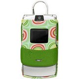 Yors Fashion Green Molded Case For Motorola RAZR