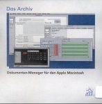 Das Archiv, 1 CD-ROM Dokumenten-Manager für den Apple Macintosh mit MacOS 7.x/8.x