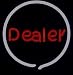 Dealer Poker Hold'em Neon Sign