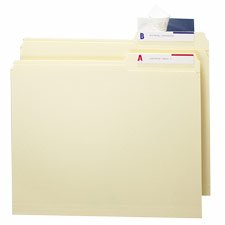 SMD67600 Seal and View File Folder Label Protectors, Clear Laminate, 100/Pack