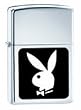 Playboy in Black & White HP Chr - Zippo 250PB.107, Zippo Lighters Playboy