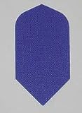 4 sets Blue Nylon Slim flights - Cloth, Fabric, Ripstop